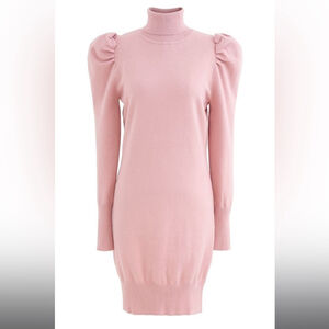 Sonja by Sonja Morgan Puff Sleeve Sweater Dress